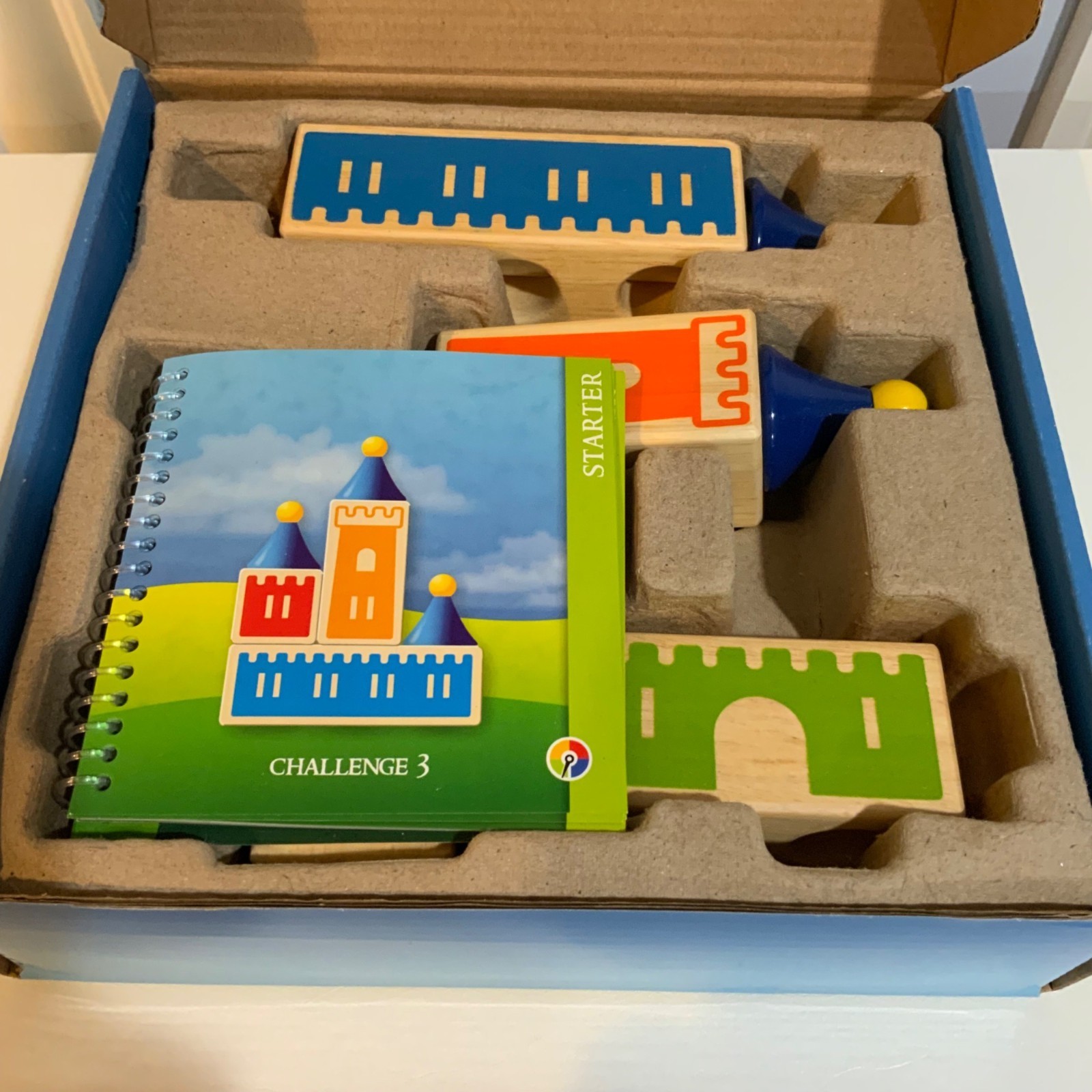 Castle Logix Educational Building Logic Game Multi Level Blocks Game