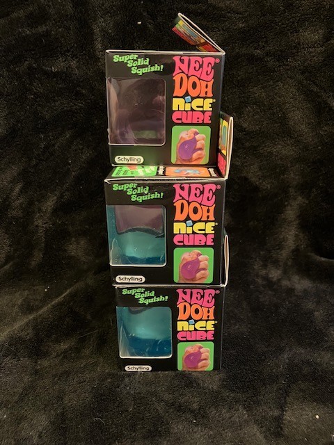 Official Shylling Needoh Nice Cube Sensory Stress Toy, New in Box. Pick a color!