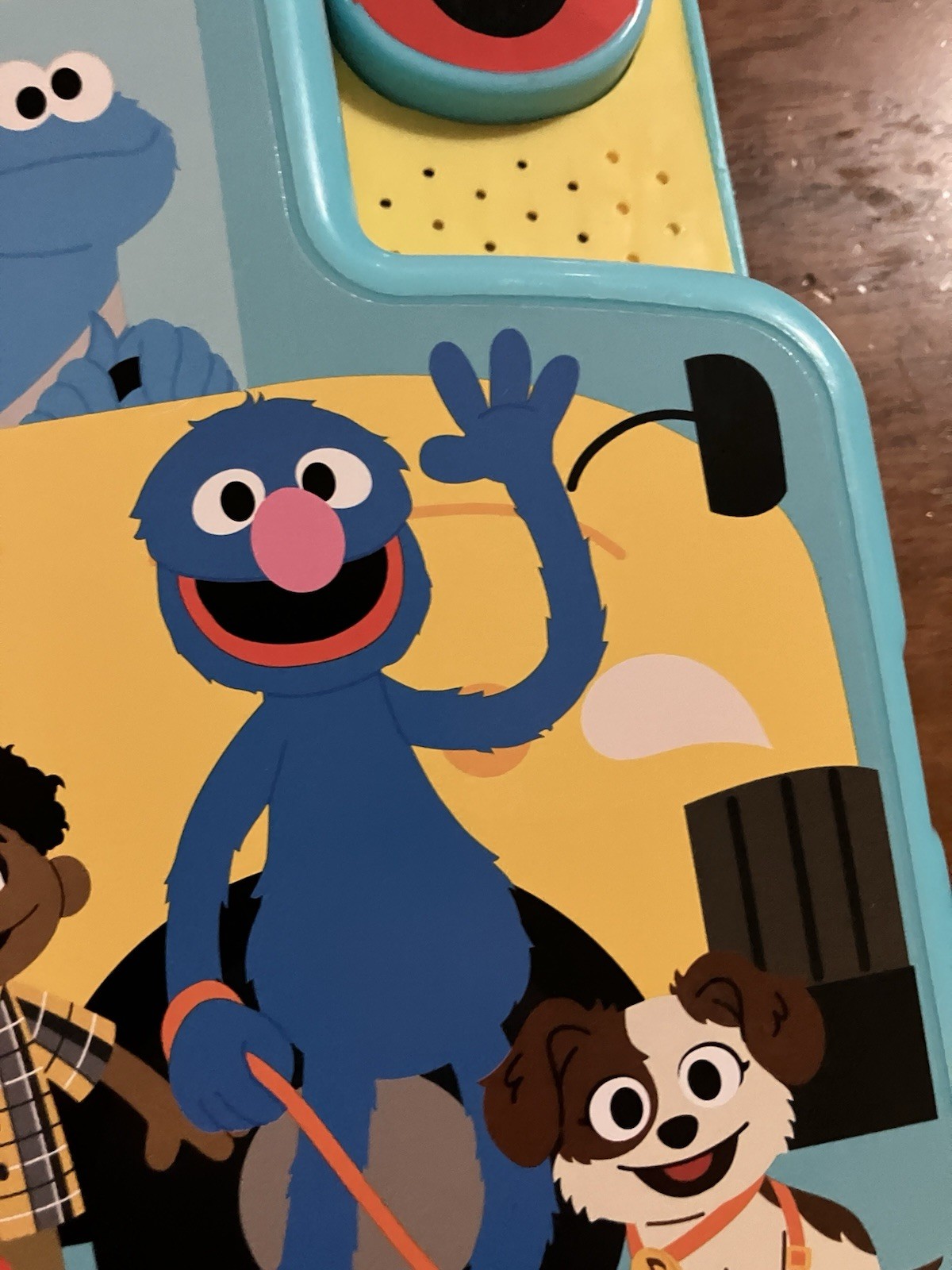 Sesame Street Elmo’s Learning Letters Bus Activity Borad