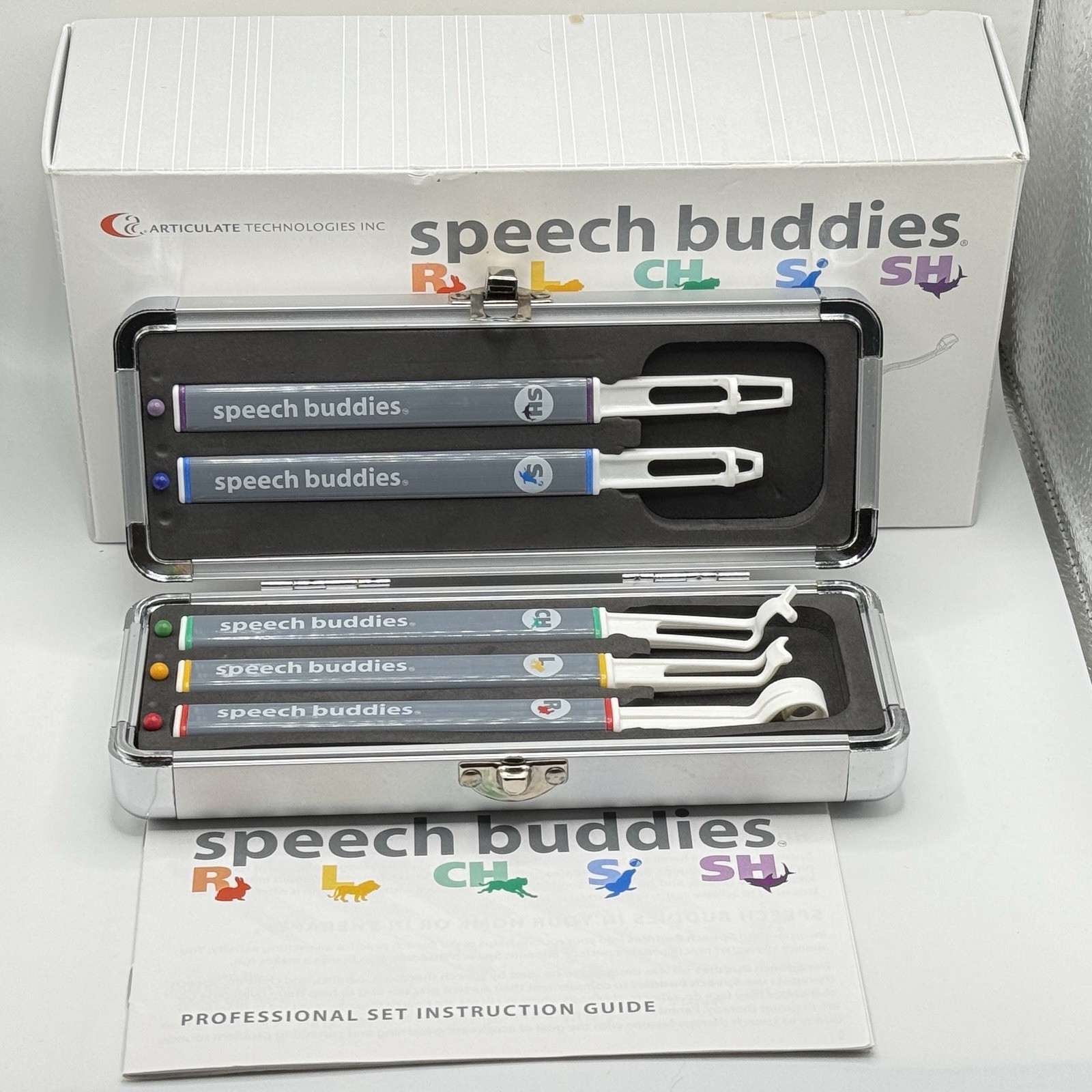 Speech Therapy Speech Buddies Articulation Tools 5 Piece R L CH S SH