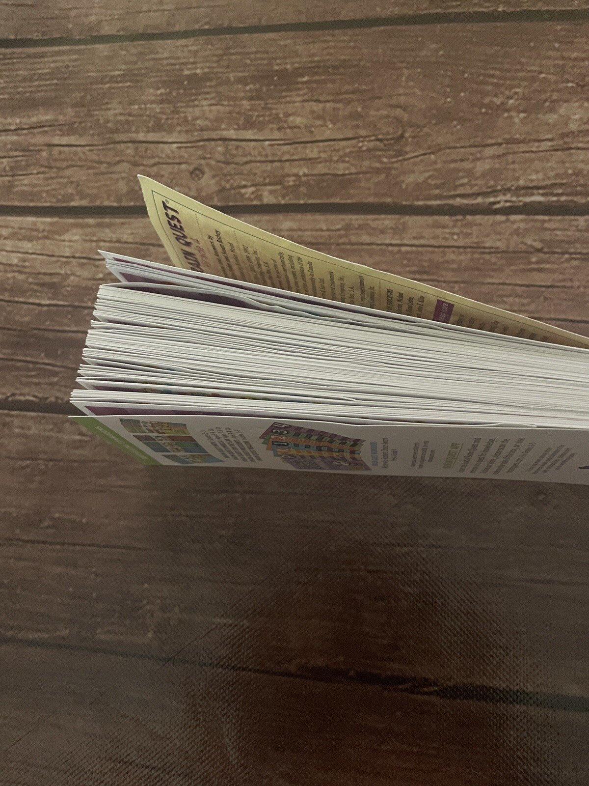 Brain Quest Grade 4 Challenge Question Answer Card Decks