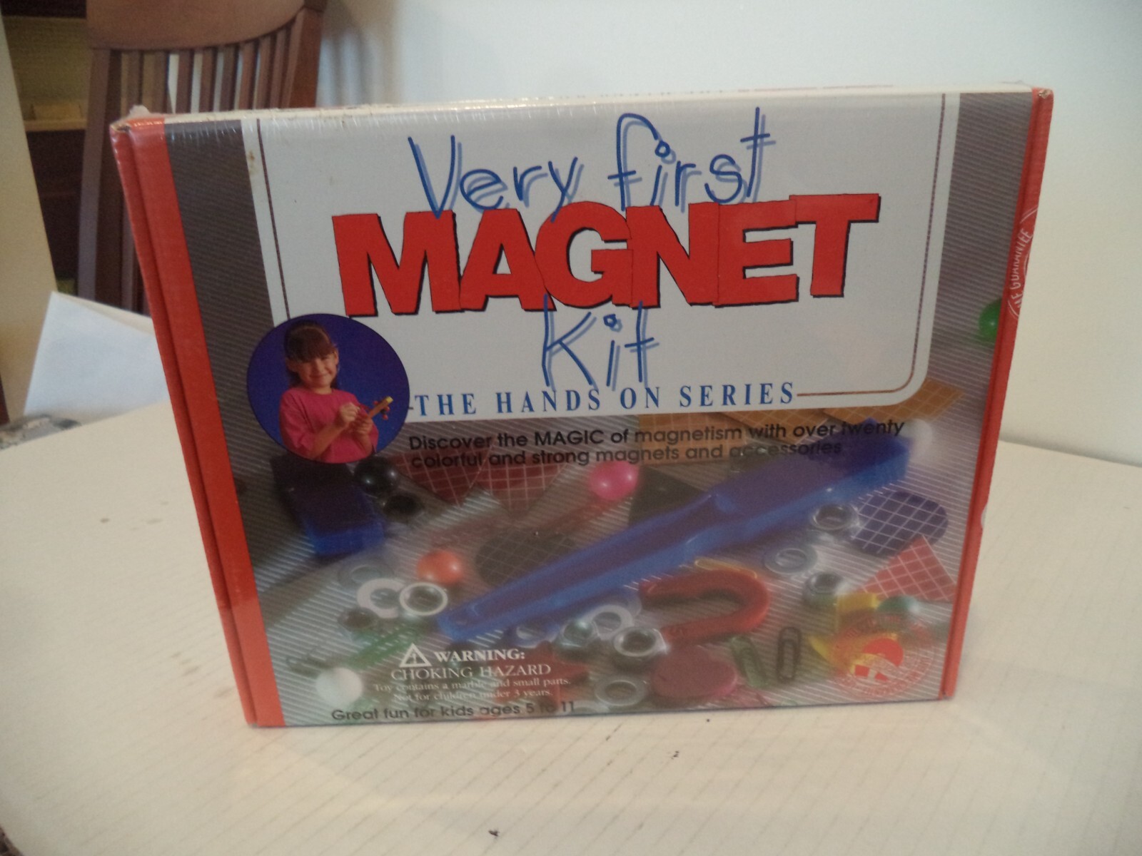 Vintage Dowling Magnets Very First Magnet Kit Great For Homeschool Science 1993