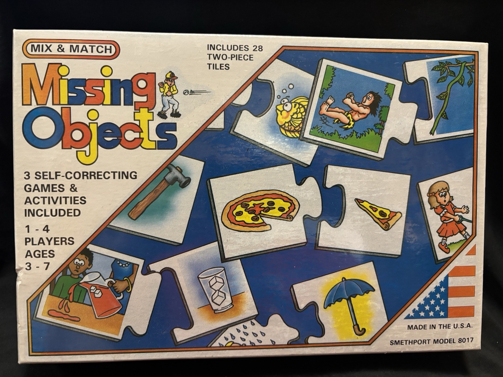 VTG 1995 Mix & Match MISSING OBJECTS Game NEW Sealed Made in USA Fast Shipping!