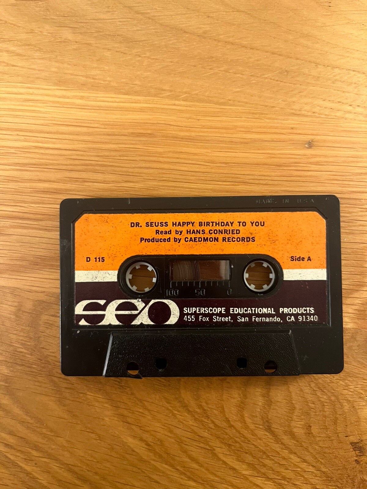 Vintage Educational Cassette Tapes