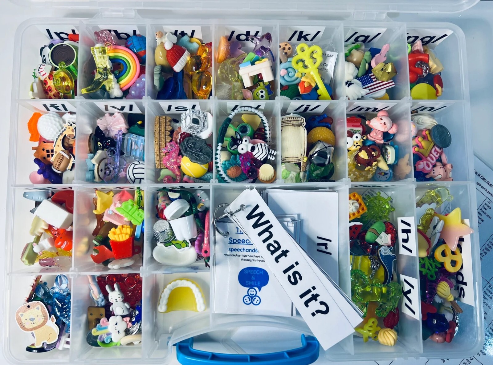 Speech Therapy Mini Objects for Articulation ALL SOUNDS Say and Play