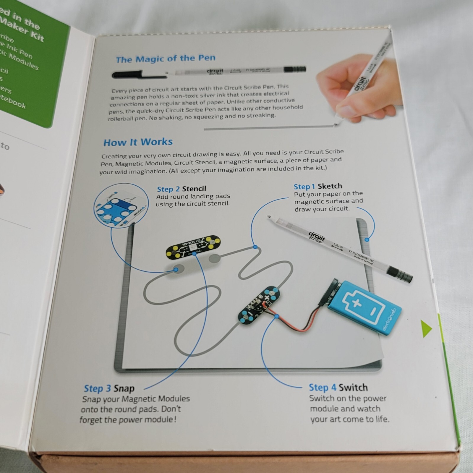 Circuit Scribe Circuit Drawing Kit | 17-Piece Super Kit.