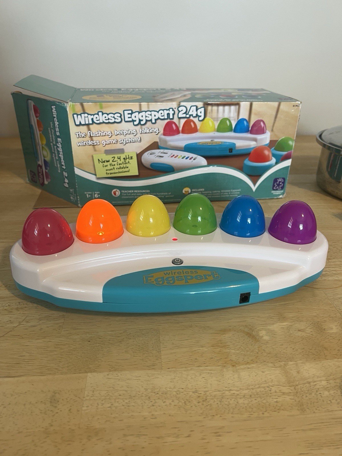 Eggspert 2.4g Educational Insights Wireless Play Classroom Games Tested