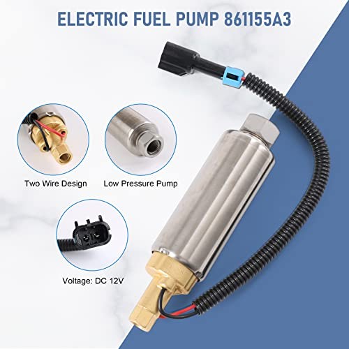 Electric Fuel Pump 861155A3 Replacement For Mercury Mercruiser Marine Boat 4.3L
