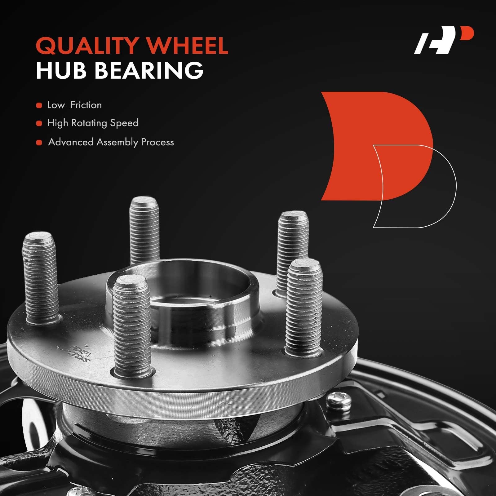 Toyota Corolla 2014-2018 Front Right Passenger Steering Knuckle Hub Bearing