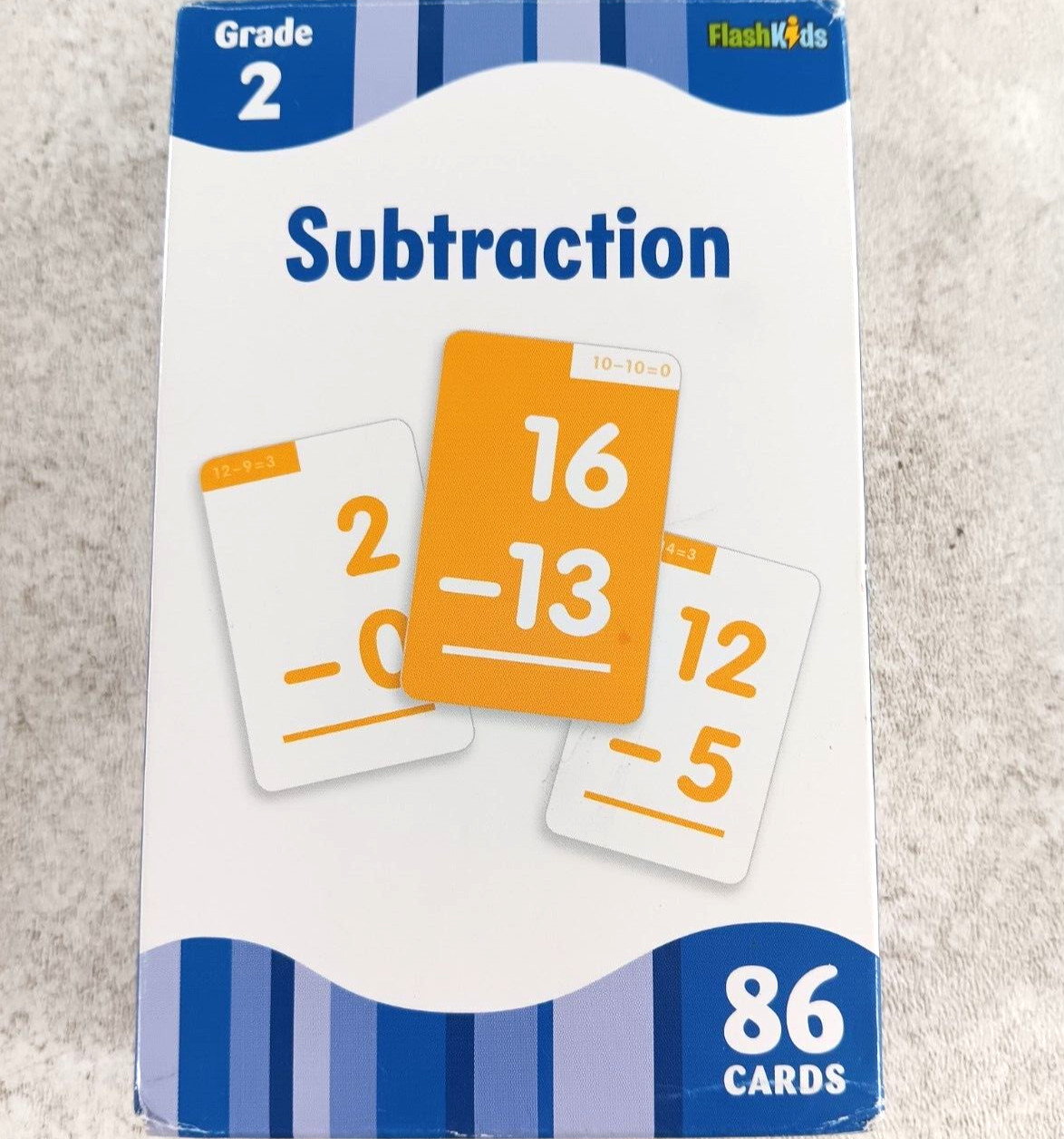 Grade 2 Subraction 86 Flash Cards by Flash Kids