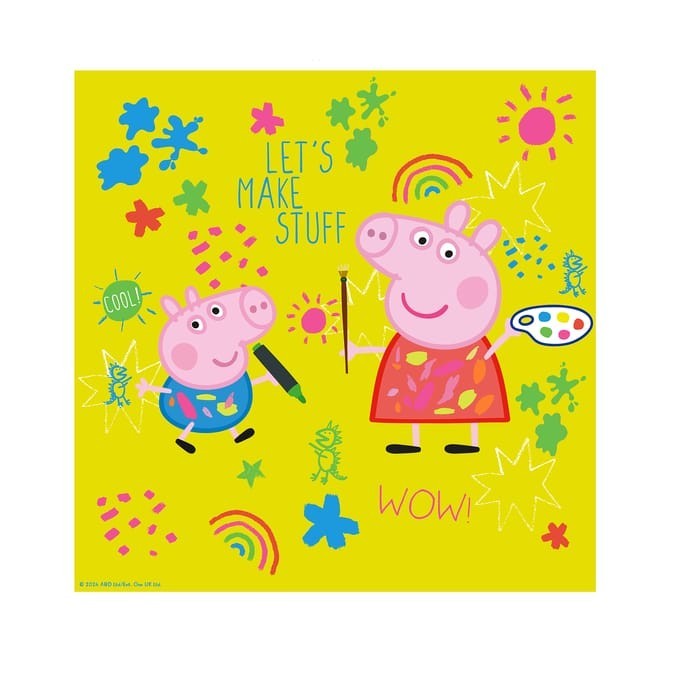 Peppa Pig Messy Mat Play Doh Arts & Crafts Gluing & Painting Splash Table Cover