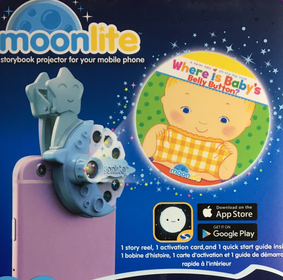 Moonlite Storybook Projector Story Reel For Your Mobile Phone. Where Is Baby’s