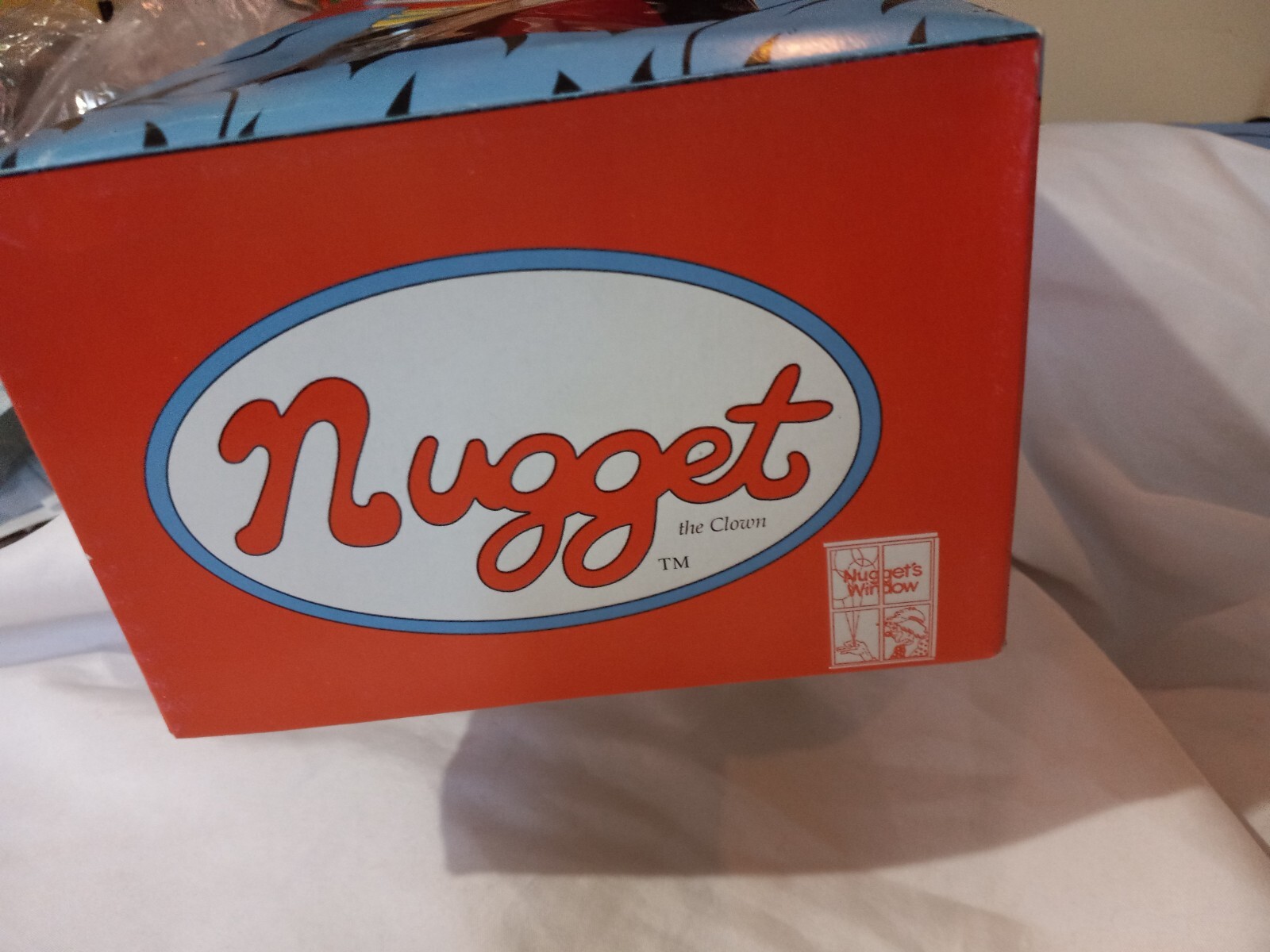 Nugget the Clown. Sign Language Plush Doll 1999 Nugget’s Window. NEW