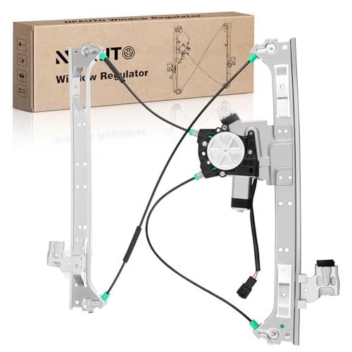 Front Driver Side Power Window Regulator with Motor fit for 2002-2009 Chevy