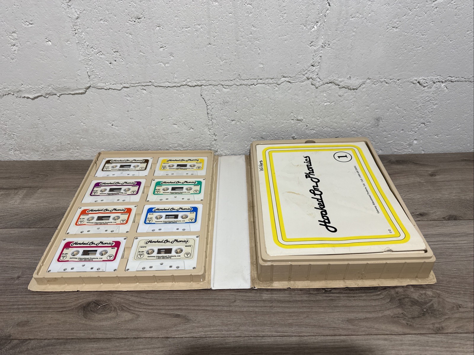 Hooked On Phonics Pre-School Primary Remedial Adult Cassette Tapes Books Cards