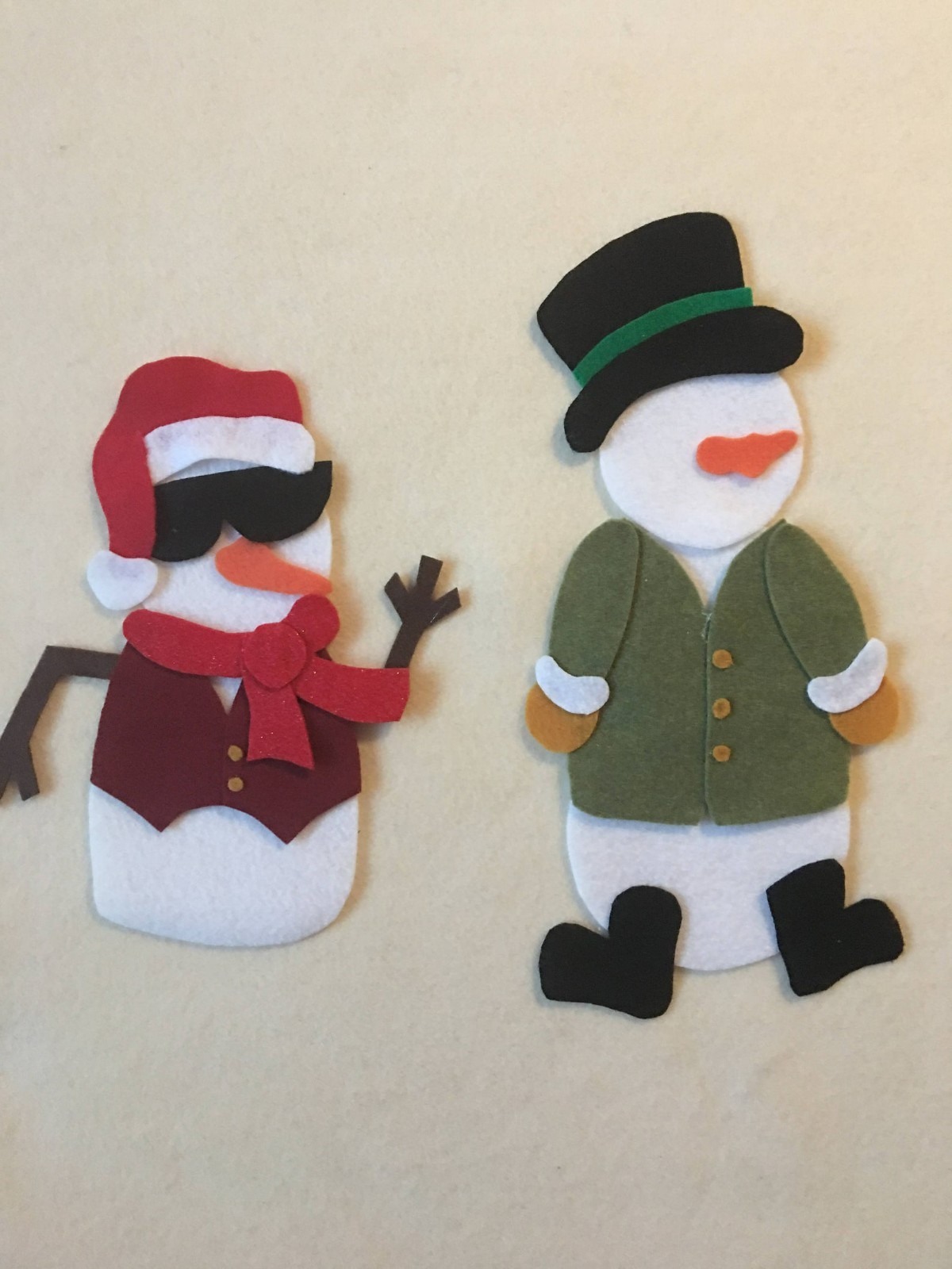 Let’s Build a Snowman Winter Fun Sample Set for Felt or Flannel Board Play