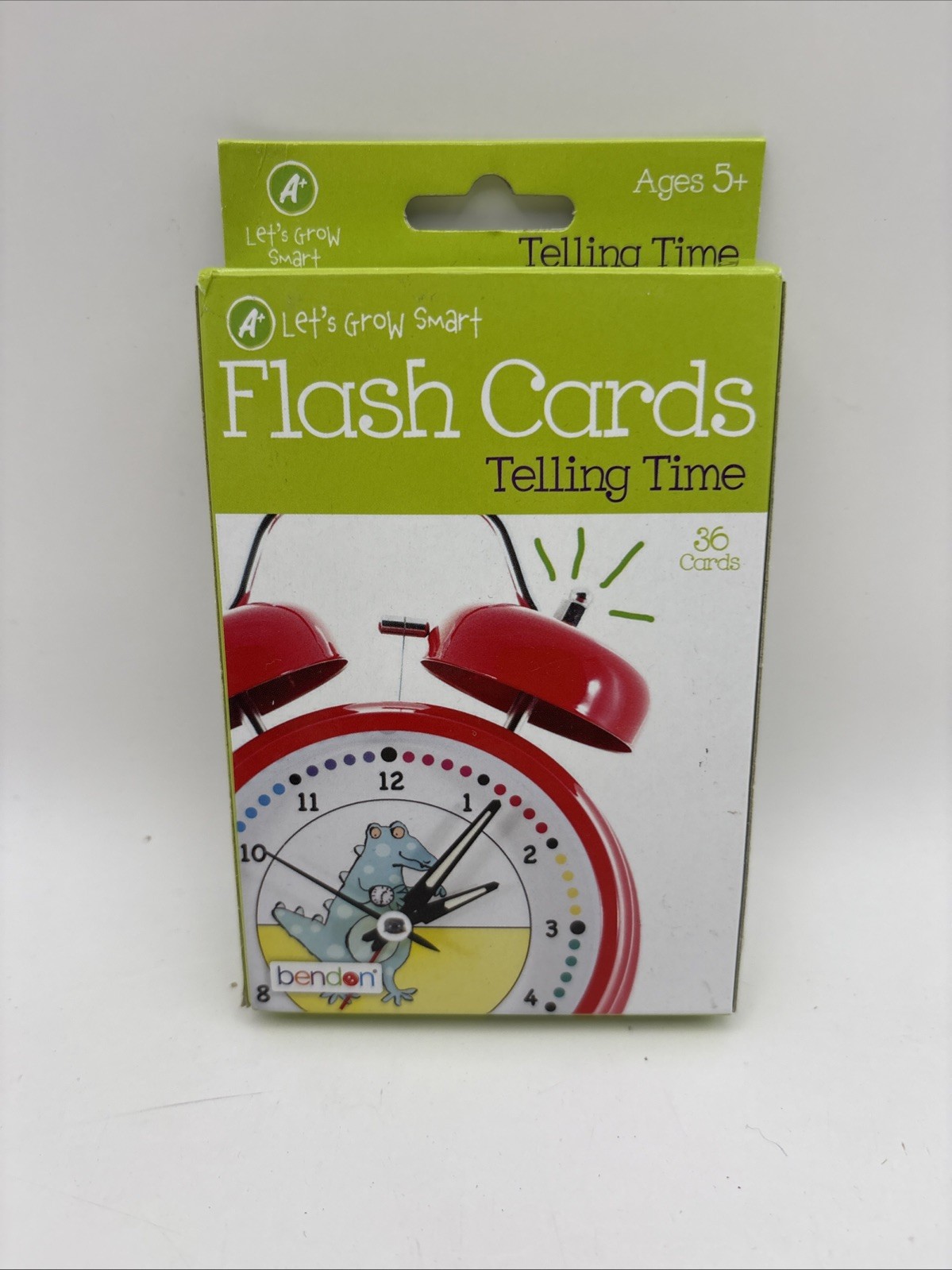 Lets Grow Smart Telling Time Flashcards NIB