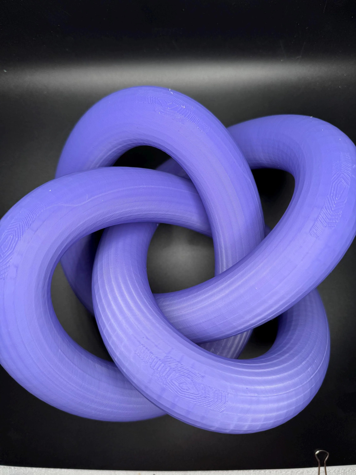 3D Printed Torus Knot – High Quality Gift for Teachers, Him or Her – Unique