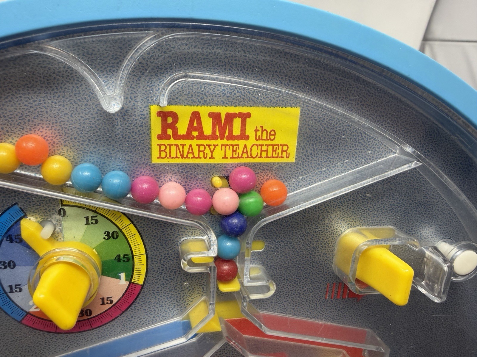 Vintage Rami The Binary Teacher Quercetti Made In Italy