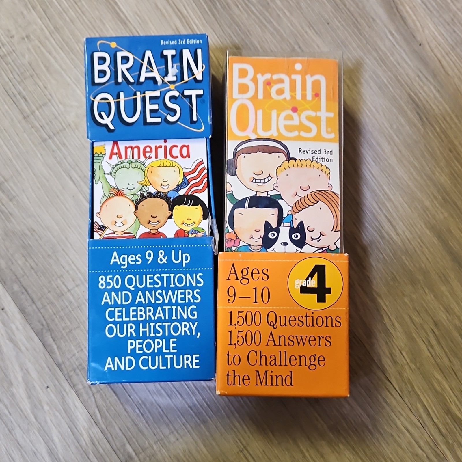 Brain Quest America History Cards Ages 9 & Up Revised 3rd Edition