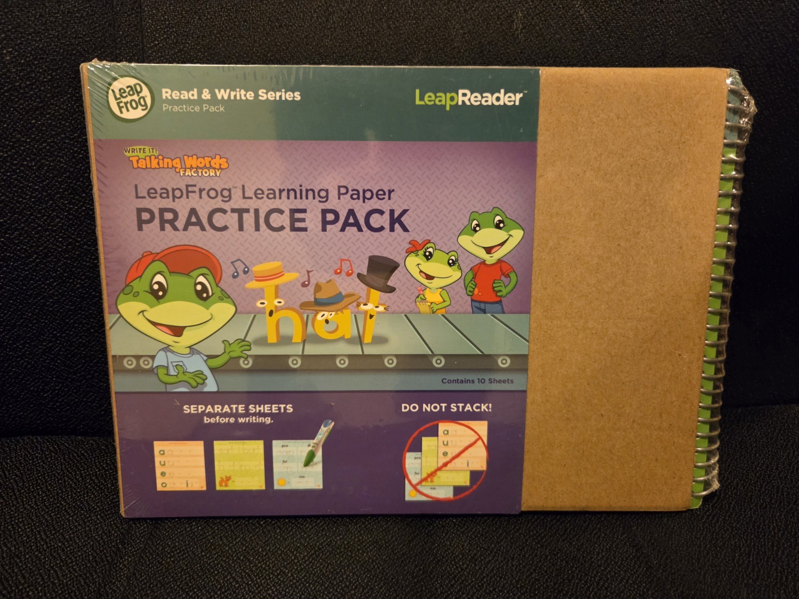 Leap Reader Interactive Book – Write It! Talking Words Factory