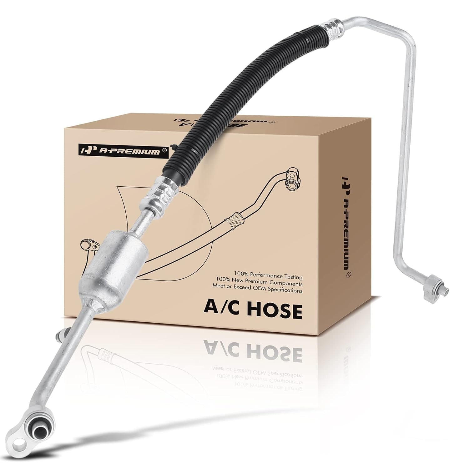 Cadillac A/C Discharge Line Hose Assembly Compatible Chevrolet Cooling System