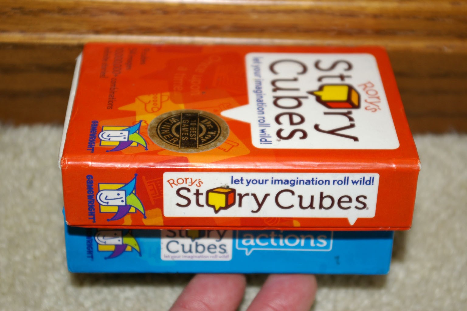 Gamewright Rory’s Story Cubes Creative Story Generator Lot Original/Action Dice