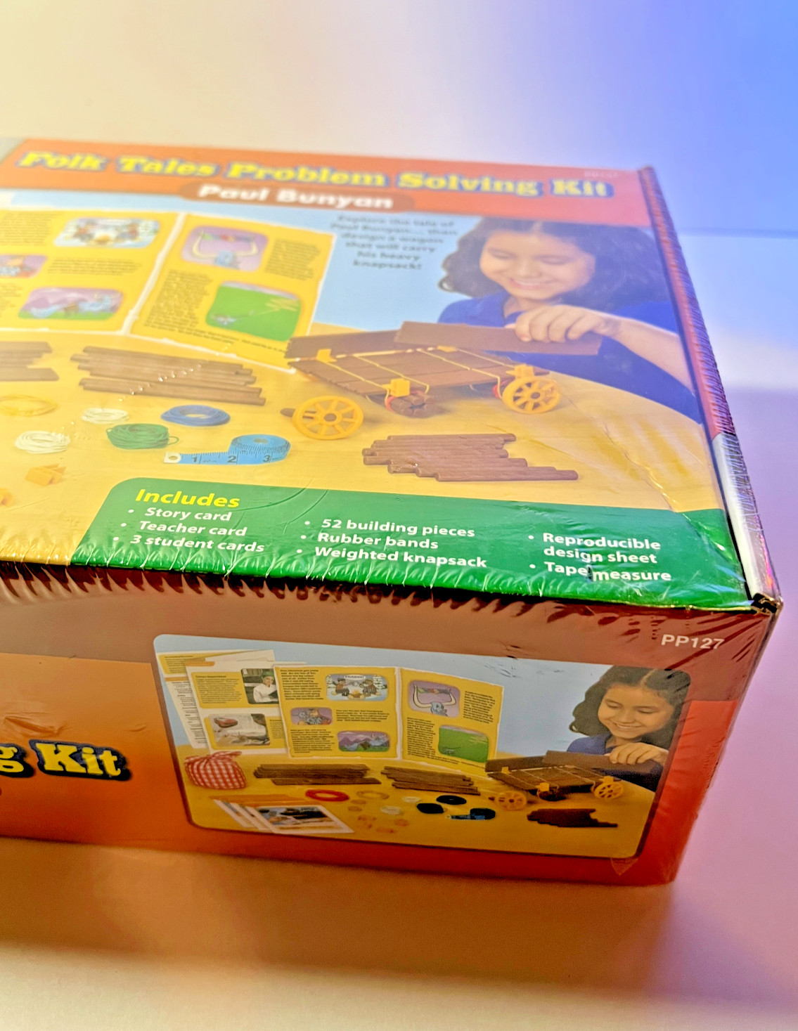 NEW – Lakeshore STEM Paul Bunyan Folk Tales Problem Solving Kit Grades 2-3