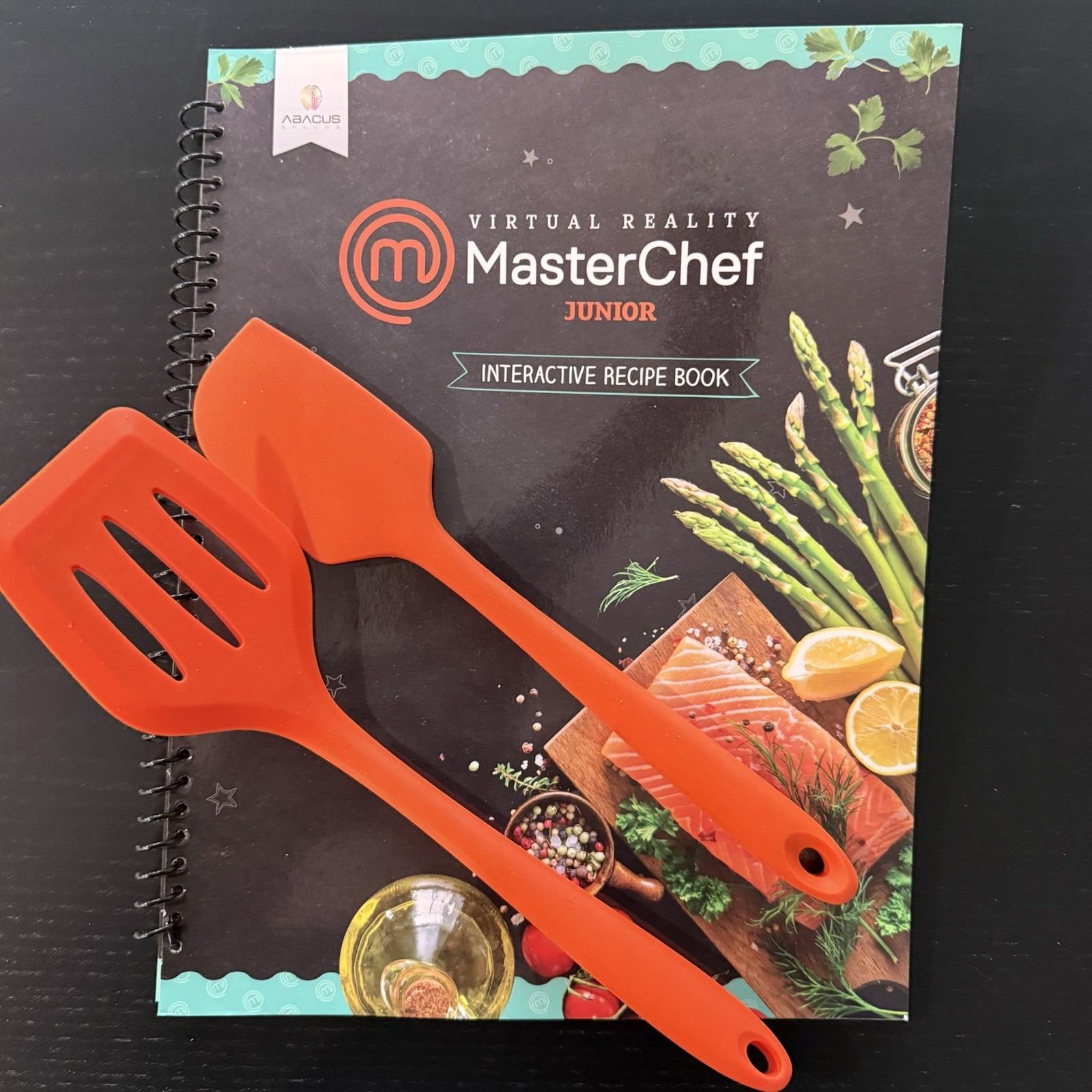 VR MasterChef Junior Cooking Kit & Recipe Book Virtual Reality Kids 21 Piece Set