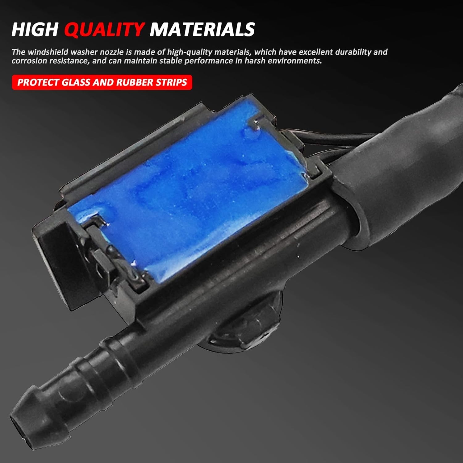 Windshield Washer Hose Compatible with Mercedes-Benz CL550 CL600 S350 S400 S550