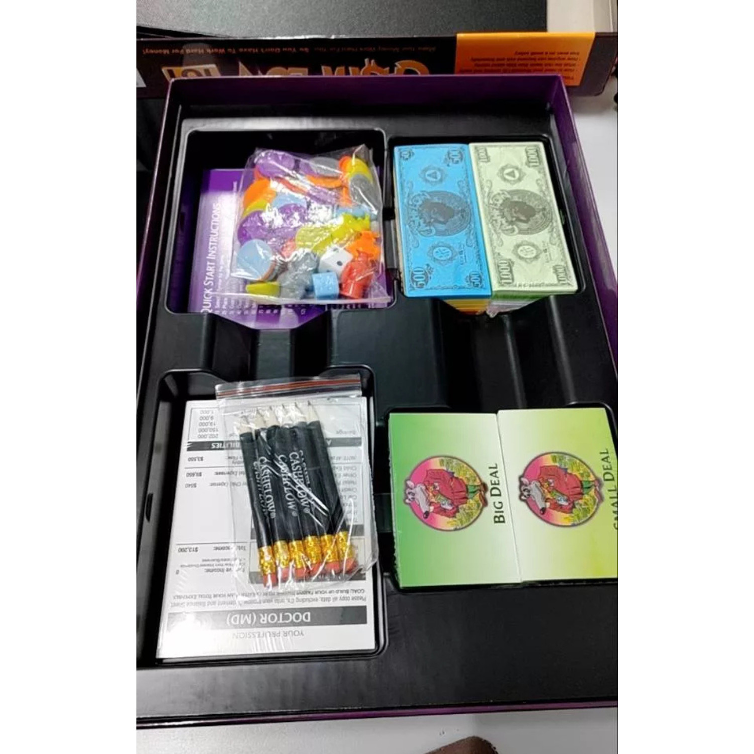 Rich Dad Cashflow 101 or 202 Brettspiel von Robert Kiyosaki Finance Investment