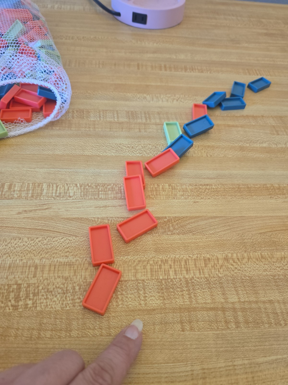 Domino Stacking Train Toy With 250 Domino’s Plus Storage Bag