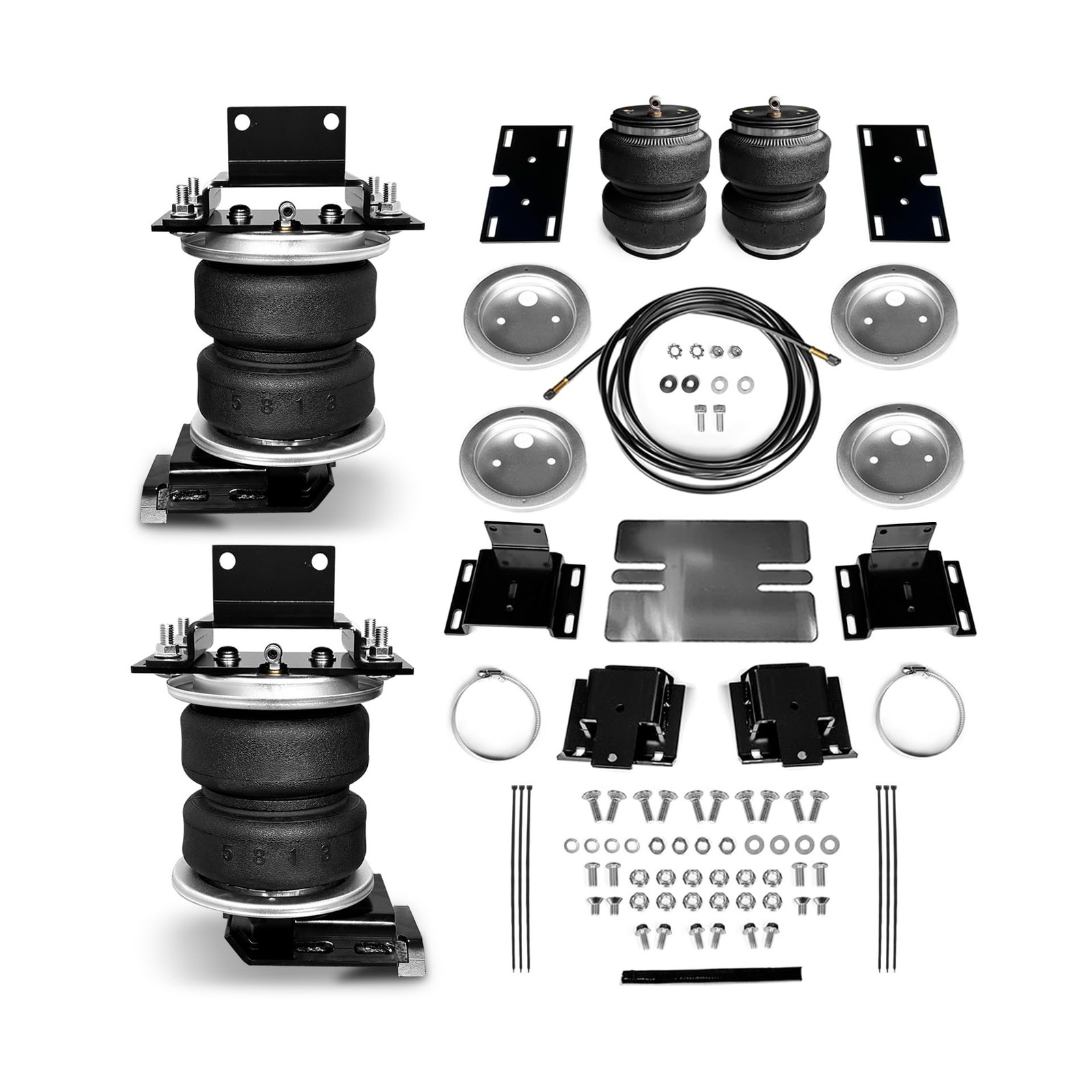 MILLISEC Air Spring Bags Suspension Kit Compatible with 2009-2023 Dodge Ram 1…