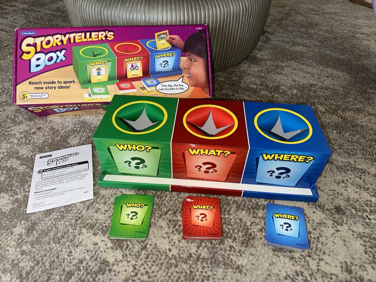 Lakeshore STORYTELLER’S BOX 3YRS+, COMPLETE