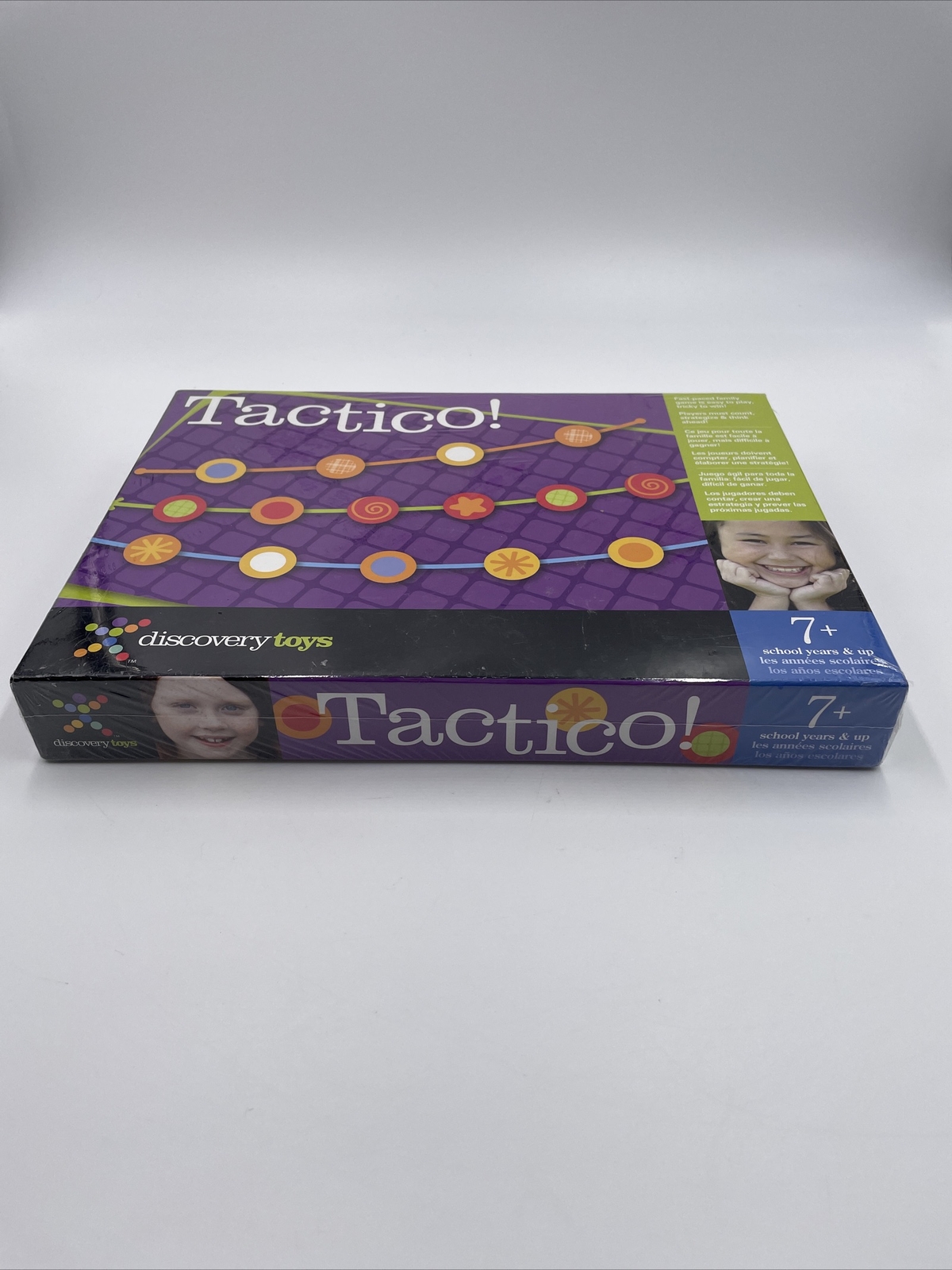 Tactico! Strategy, Thinking Skills, Math Board Game by Discovery Toys (2010) NEW