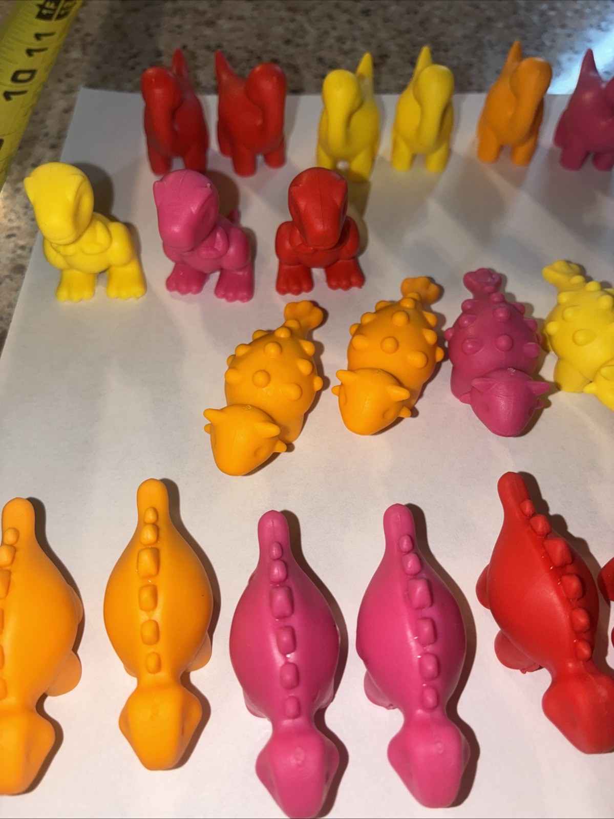 Counting And Color Sorting Educational Toys Lot Dinosaurs