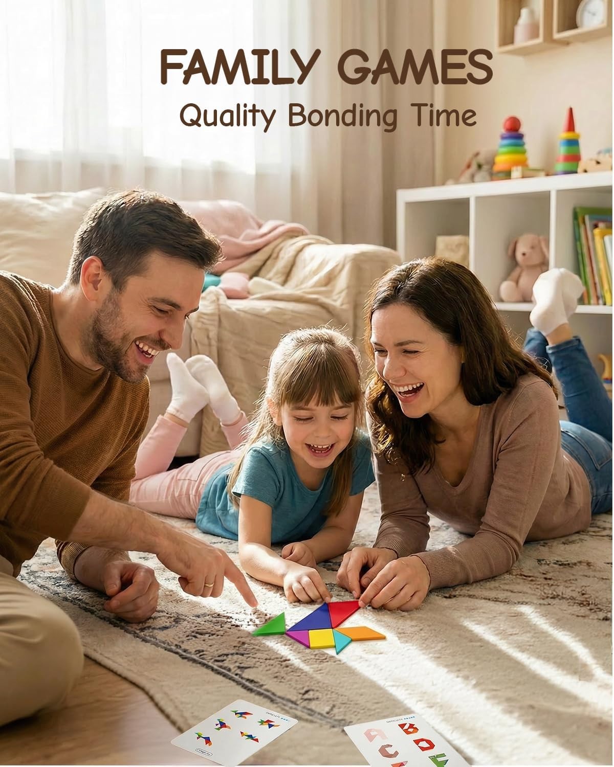 AR Tangram STEM Puzzle Toy Kids Ages 4-6 Educational Learning Game