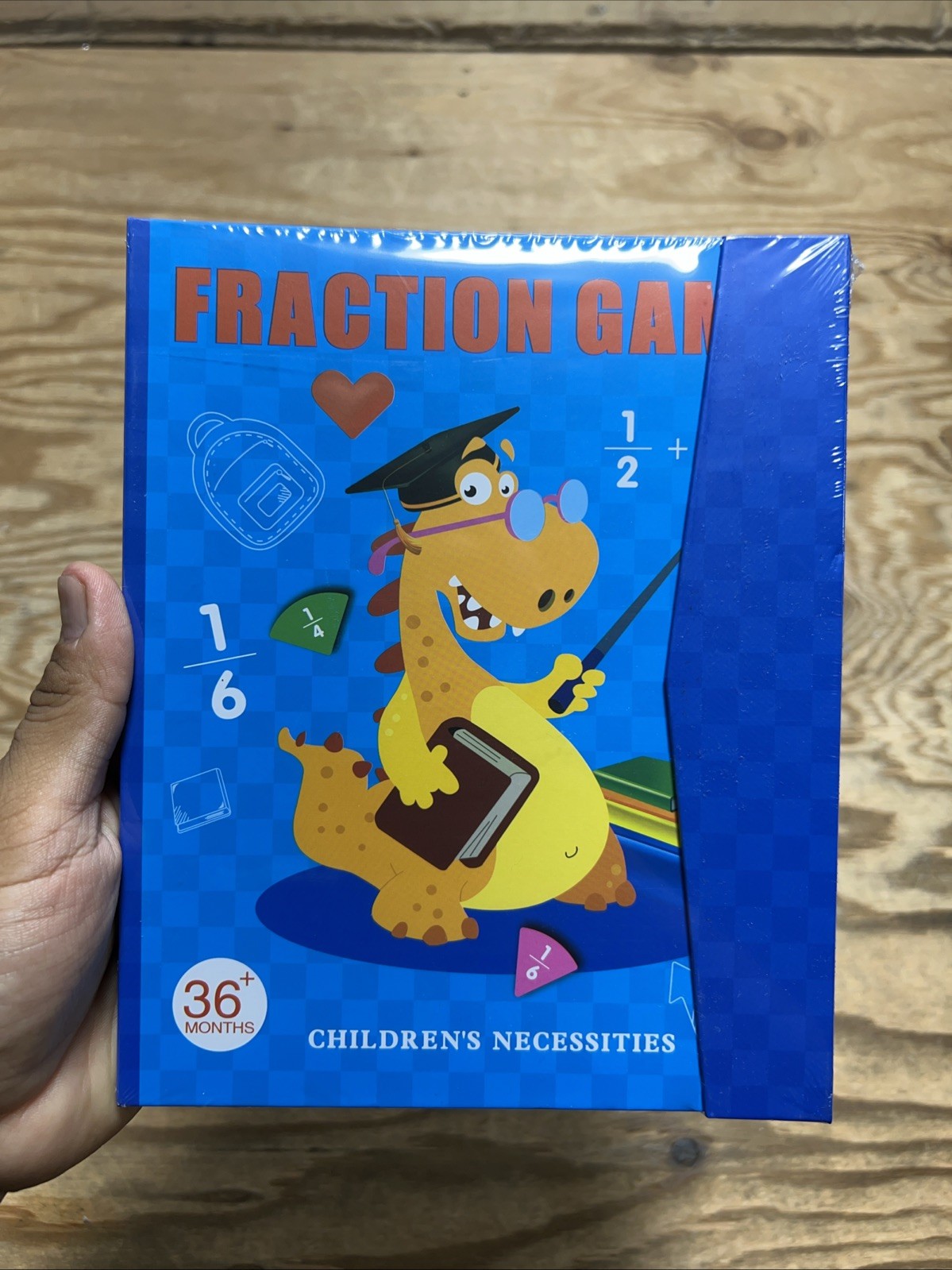Score Learning Book Children’s Necessities Fraction Game Book Only
