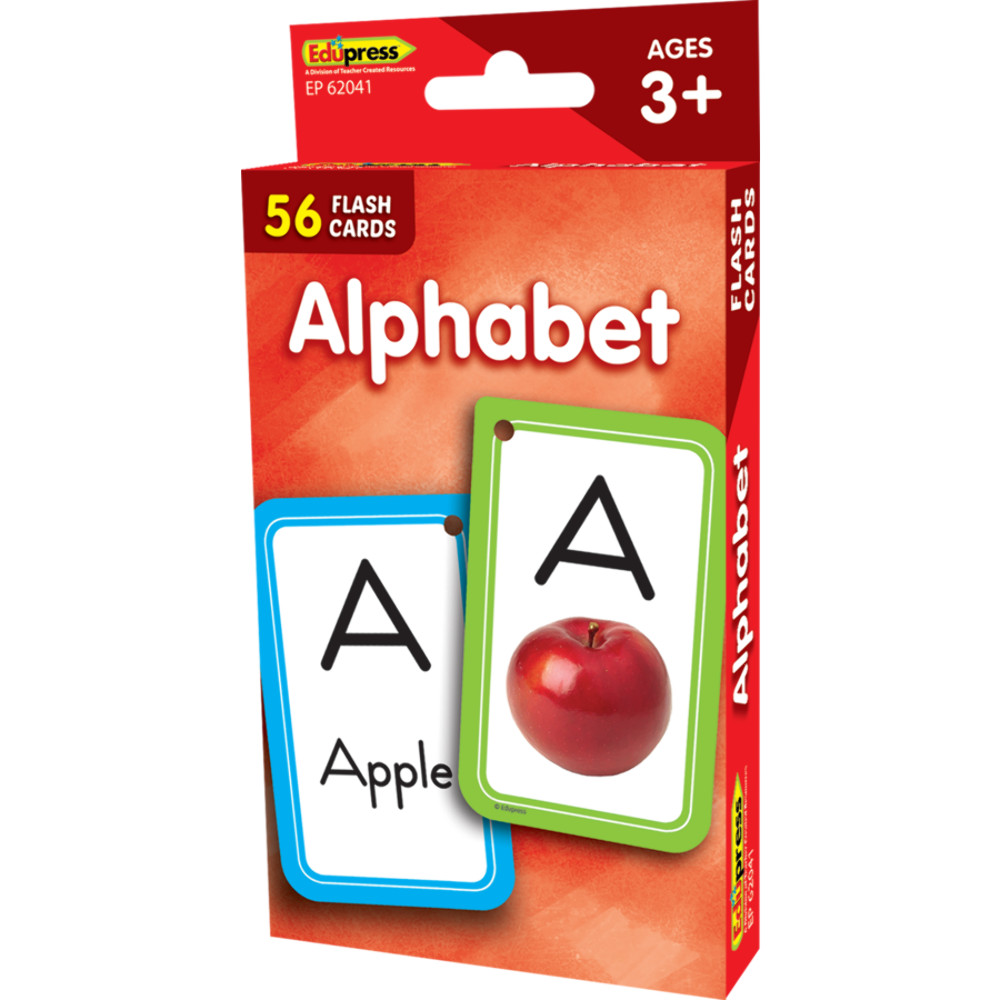 Edupress Alphabet ABC’s Flash Cards, 56 Cards (EP 62041)