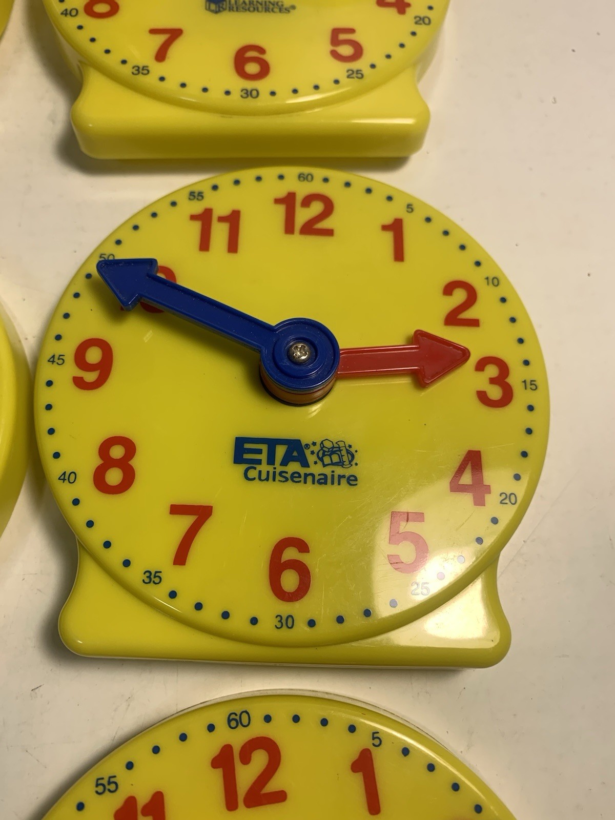 Learning Resources LER 3000 Time Activity Set – 11 Student & I Techer Clock