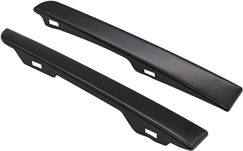Set of 2 Left Driver & Right Passenger Side Bumper to Body Filler Steel For