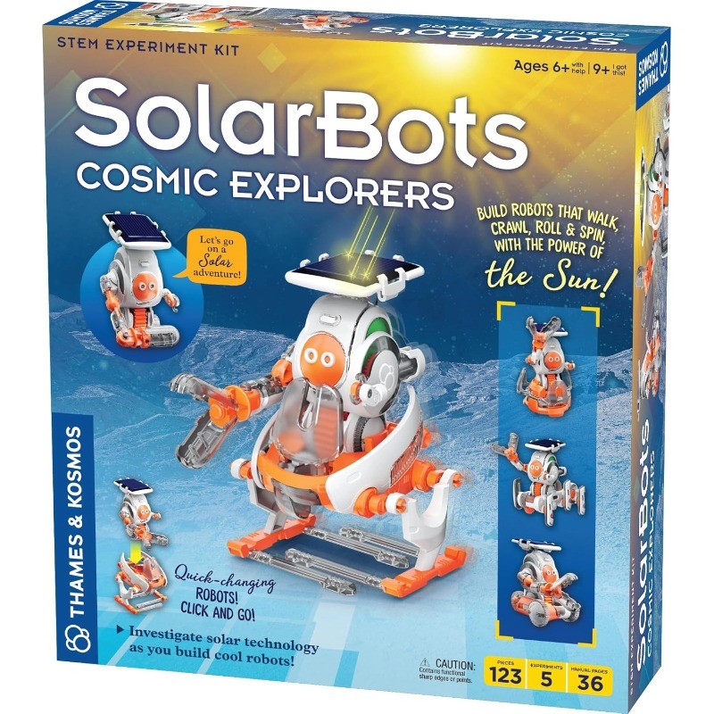 STEM 8-in-1 Solar Powered Robot Science Experiment Kit Educational Gift Learning