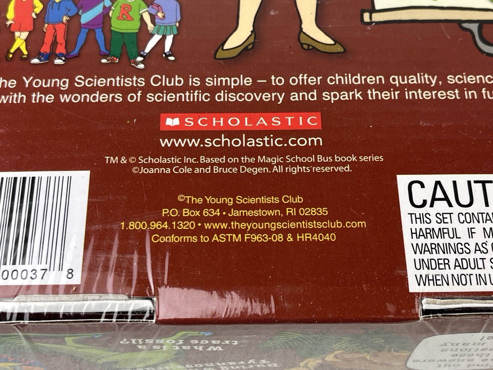 The Magic School Bus Back In Time With The Dinosaurs The Young Scientists Club
