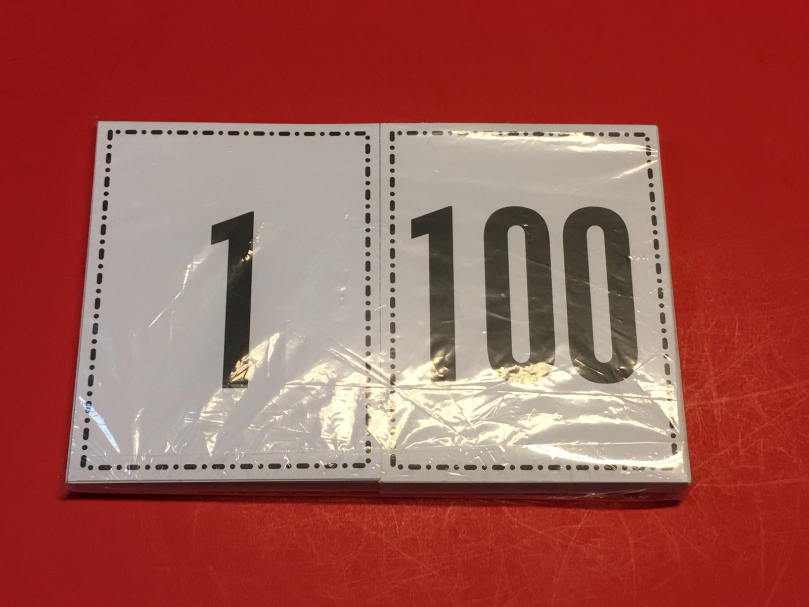 Full Sized – Numbers 1-100 flash cards. 5.5 x 4.25 Pre-k, Preschool Math Number