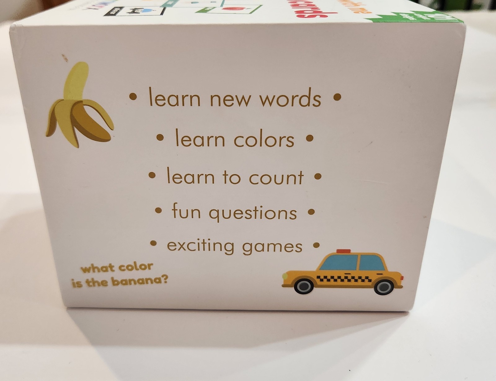 Learnworx Learn with Me Flash Cards for Toddlers 12 mos + 101 Cards Words Colors