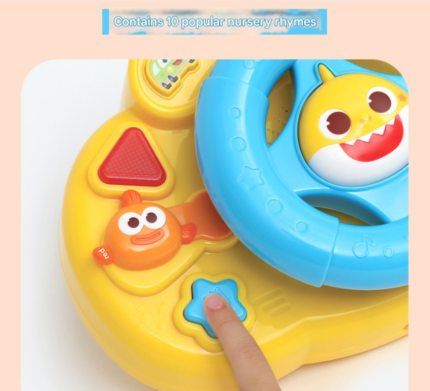 Pinkfong Baby Shark’s First Driving Game Kid Play Toy With Nursery Songs