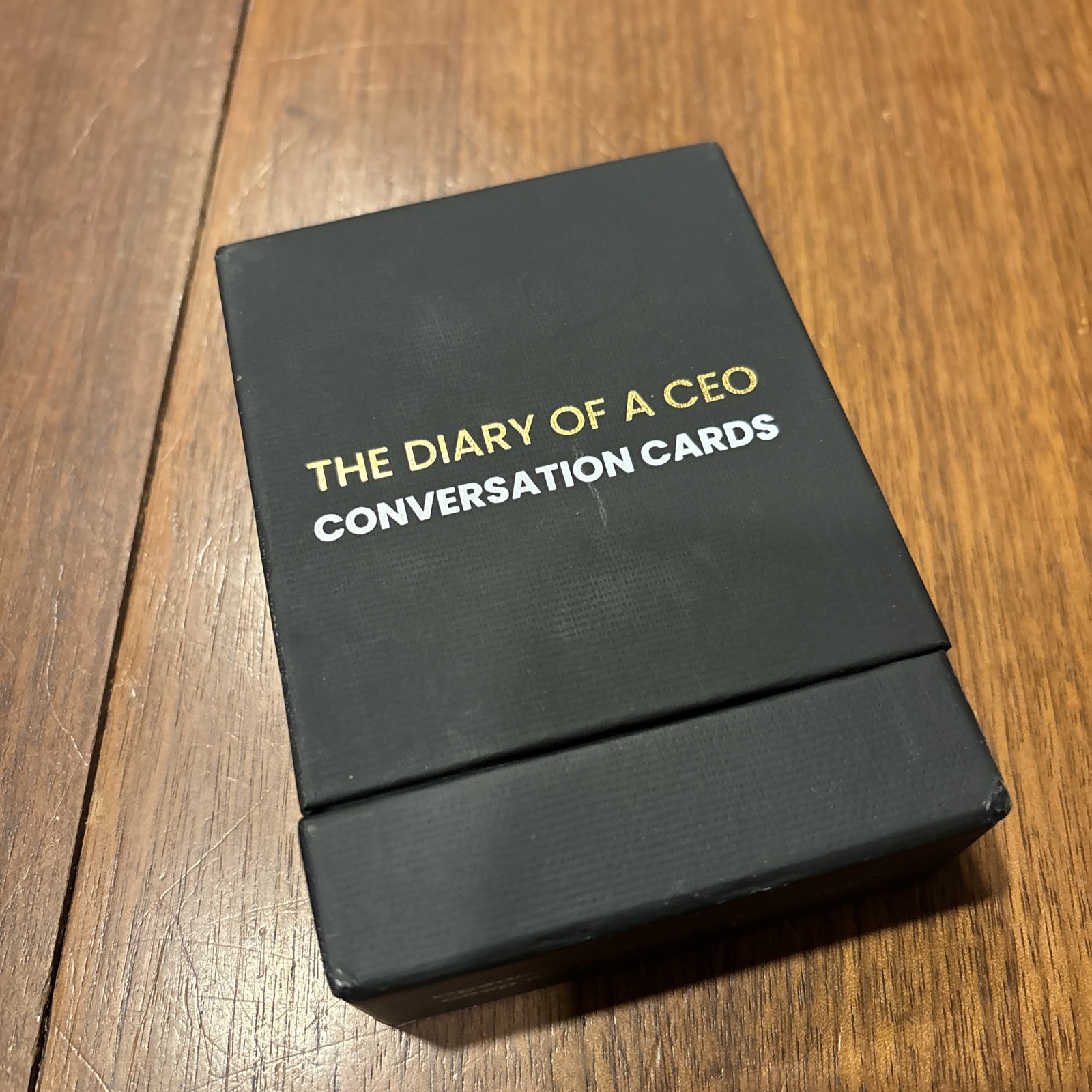 The Diary Of A CEO Conversation Cards Second Edition
