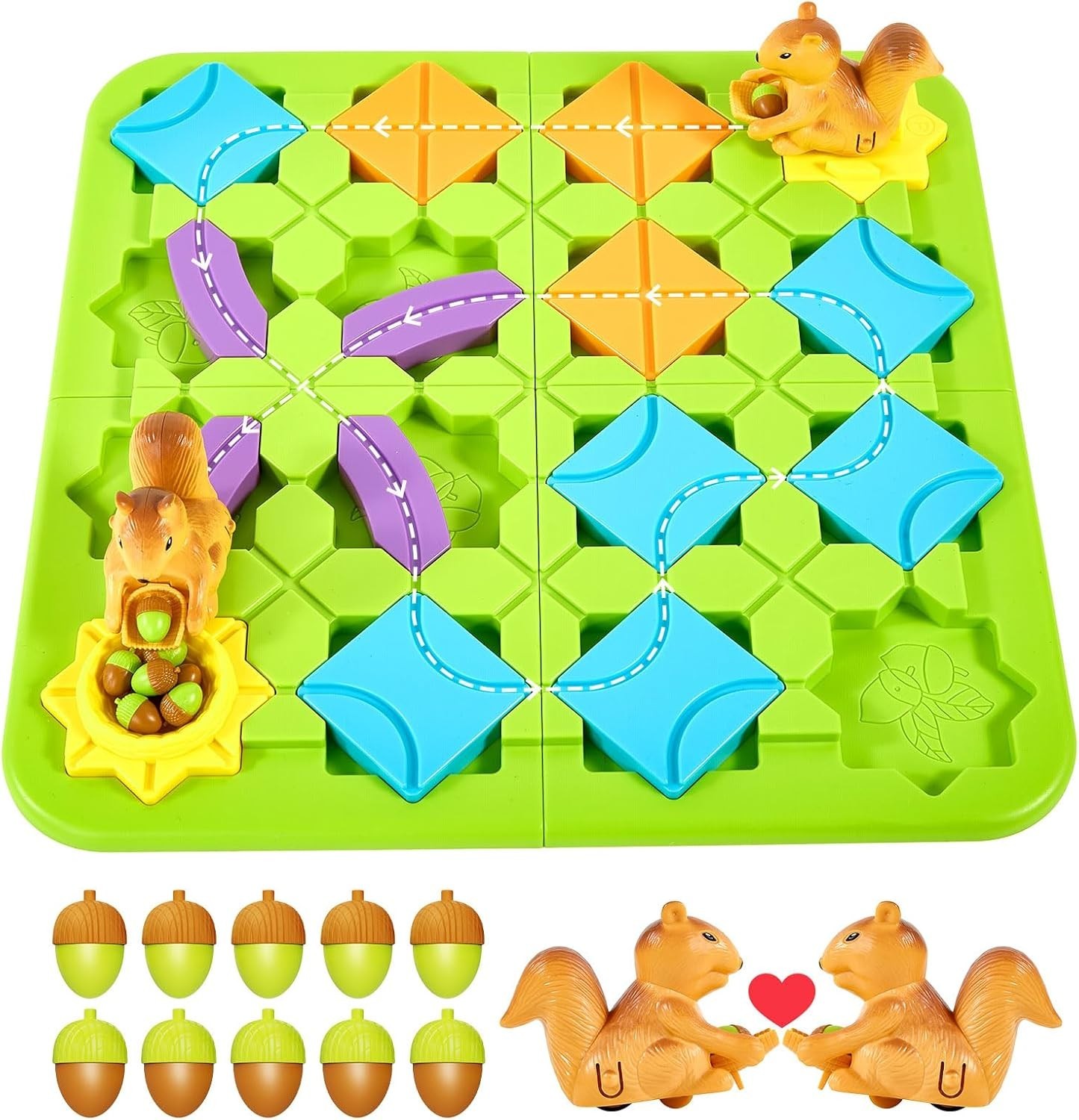 STEM Board Games for Kids Ages 4-8, Logic Puzzles for Kids Toys for 4 5 6 7 8 Ye
