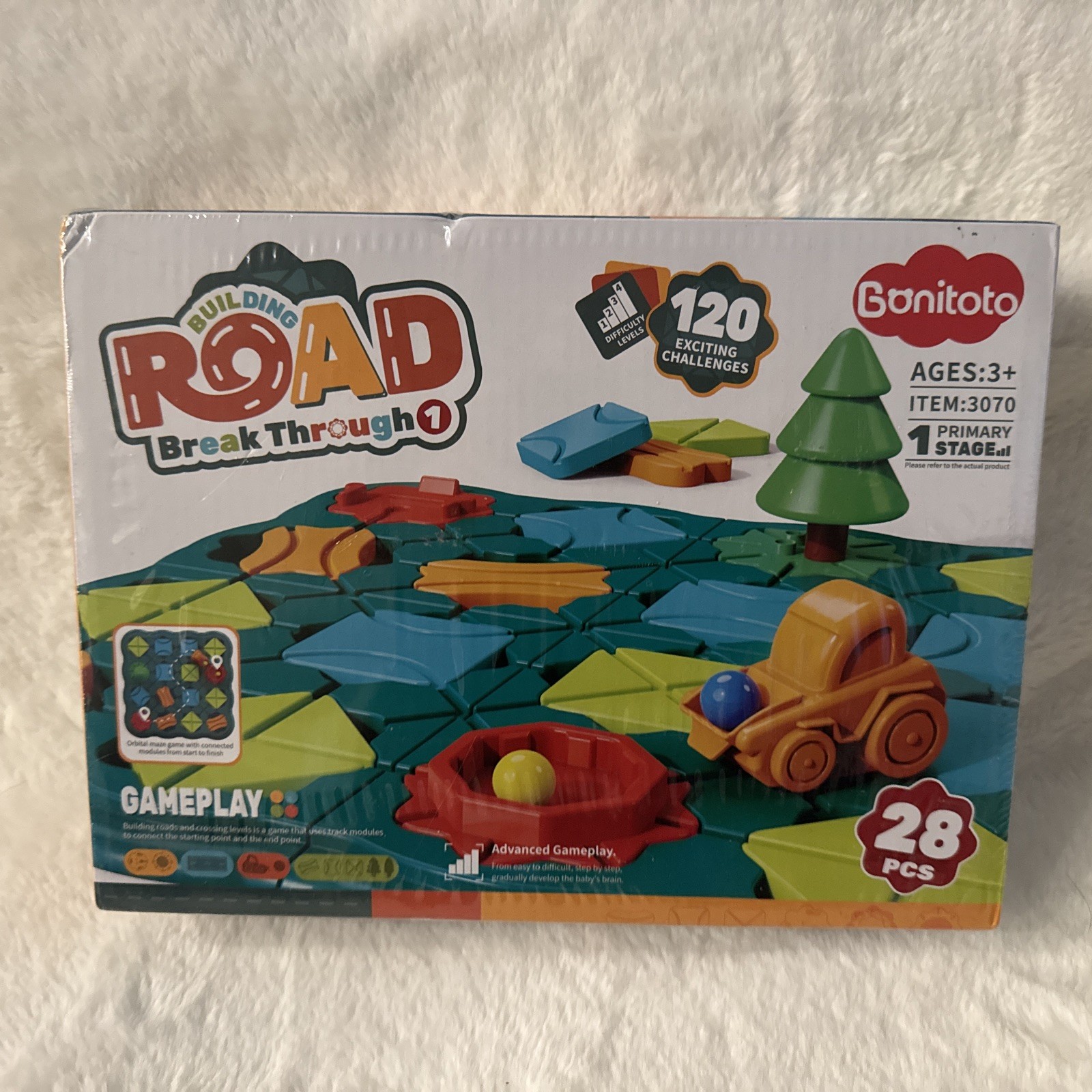 Bonitoto Building Road Breakthrough 1 Problem Solving Game Ages 3+ New Sealed