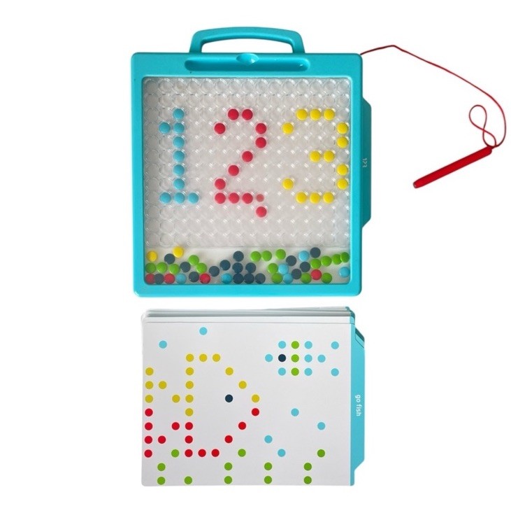 Magnetic Dot Art Designer – Activity Board with 25 activity cards